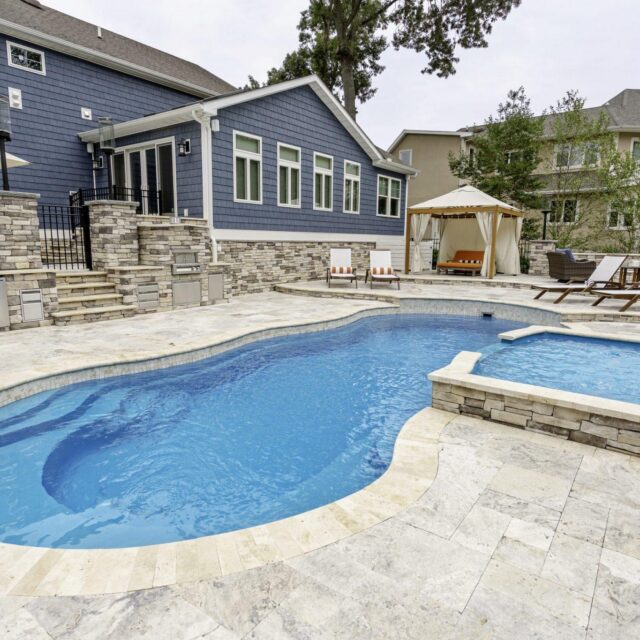 Geometric Swimming Pool