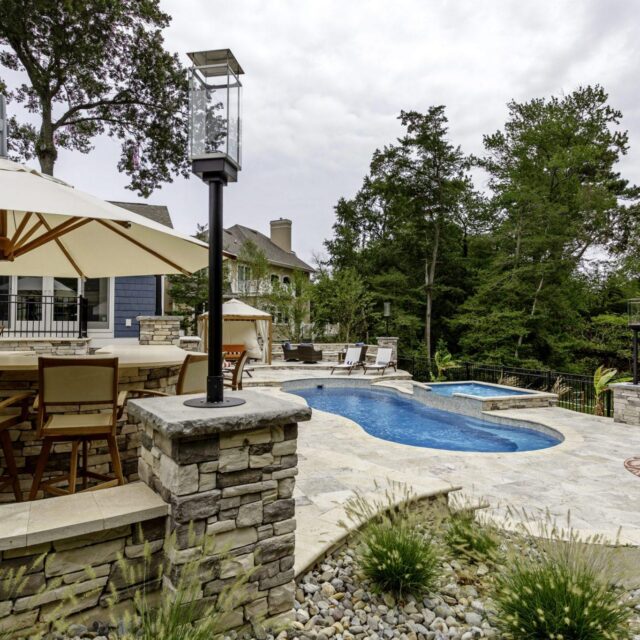 Geometric Swimming Pool