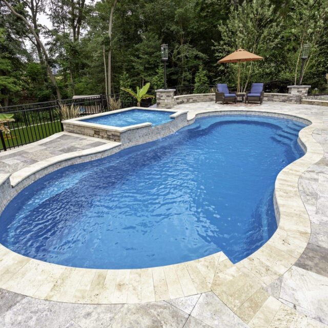 Geometric Swimming Pool