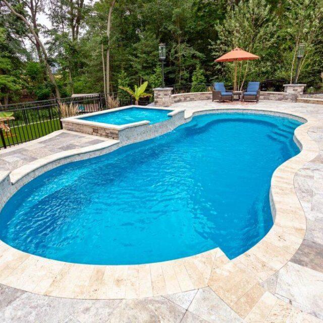 Geometric Swimming Pool