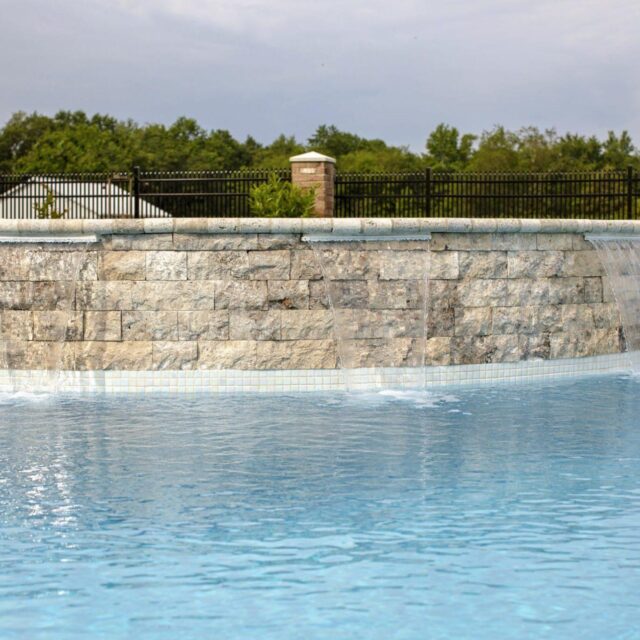 Family ready freeform swimming pool