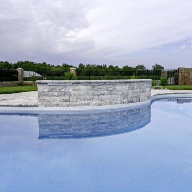 Family ready freeform swimming pool