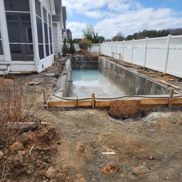 pool construction
